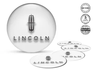 Lincoln Sticker on Rims High-Quality Silicone Design